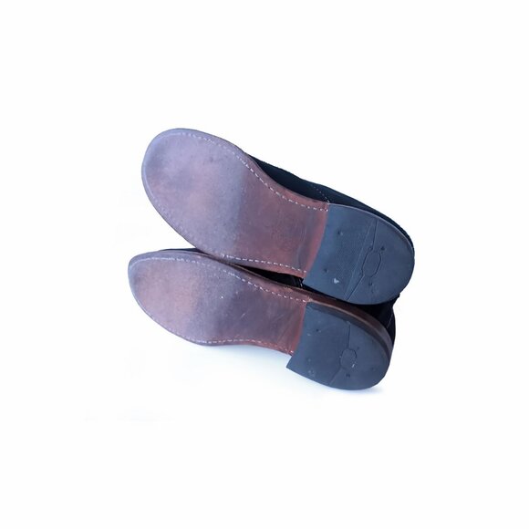 Wolverine 1000 Mile Boot Womens 7.5 Black Suede Leather Lace Up Boots USA - Picture 7 of 10